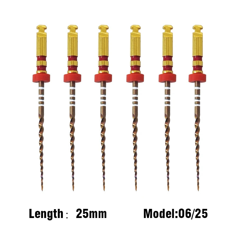 Coxo Sc Pro Limas Odontológicas Endo Limas Rotatórias Endodônticas para Terapia de Canal Radicular Instrumentos de Canal Radicular de Nitinol Ativado Termicamente