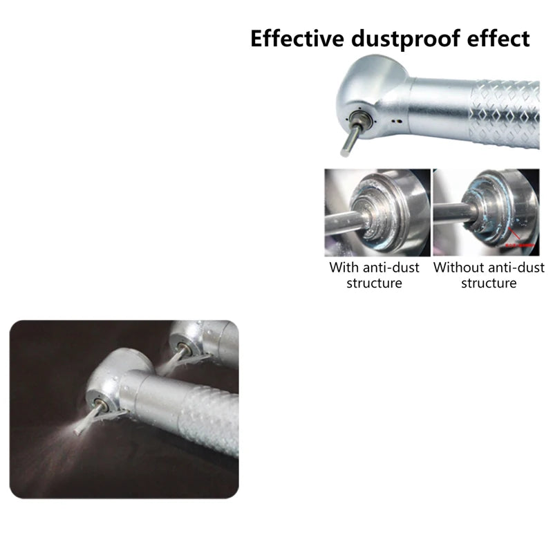 Peça de Mão Odontológica de Alta Velocidade COXO CX207-B com Canal Externo, Turbina de Ar, Máquina de Limpeza de Dentes, Instrumento de Clareamento, Equipamento