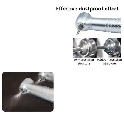 Peça de Mão Odontológica de Alta Velocidade COXO CX207-B com Canal Externo, Turbina de Ar, Máquina de Limpeza de Dentes, Instrumento de Clareamento, Equipamento