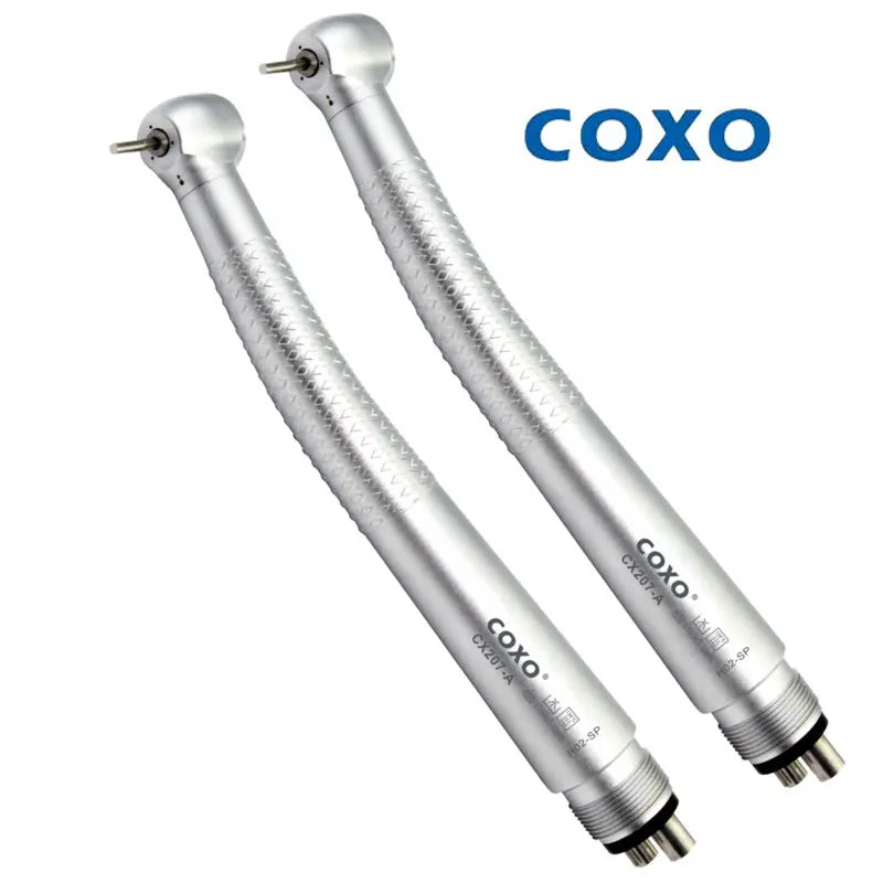 COXO CX207-A Caneta de Alta Velocidade Odontológica Turbina a Ar Máquina de Limpeza de Dente Pulverização de 3 Vias Equipamento de Clareamento Equipamento Odontológico