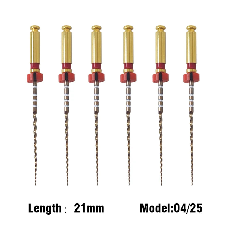 Coxo Sc Pro Limas Odontológicas Endo Limas Rotatórias Endodônticas para Terapia de Canal Radicular Instrumentos de Canal Radicular de Nitinol Ativado Termicamente