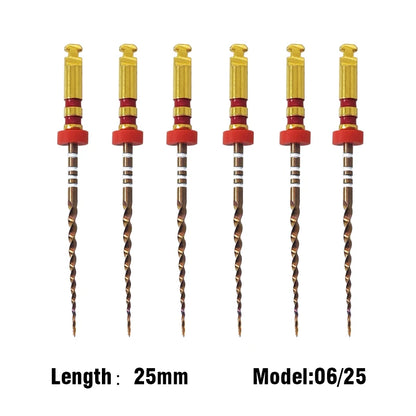 Coxo Sc Pro Limas Odontológicas Endo Limas Rotatórias Endodônticas para Terapia de Canal Radicular Instrumentos de Canal Radicular de Nitinol Ativado Termicamente